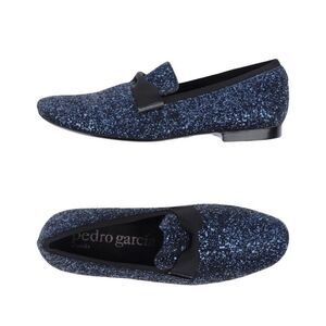 Pedro Garcia Glitter Loafer Blue Bow Slip On Shoe size 41